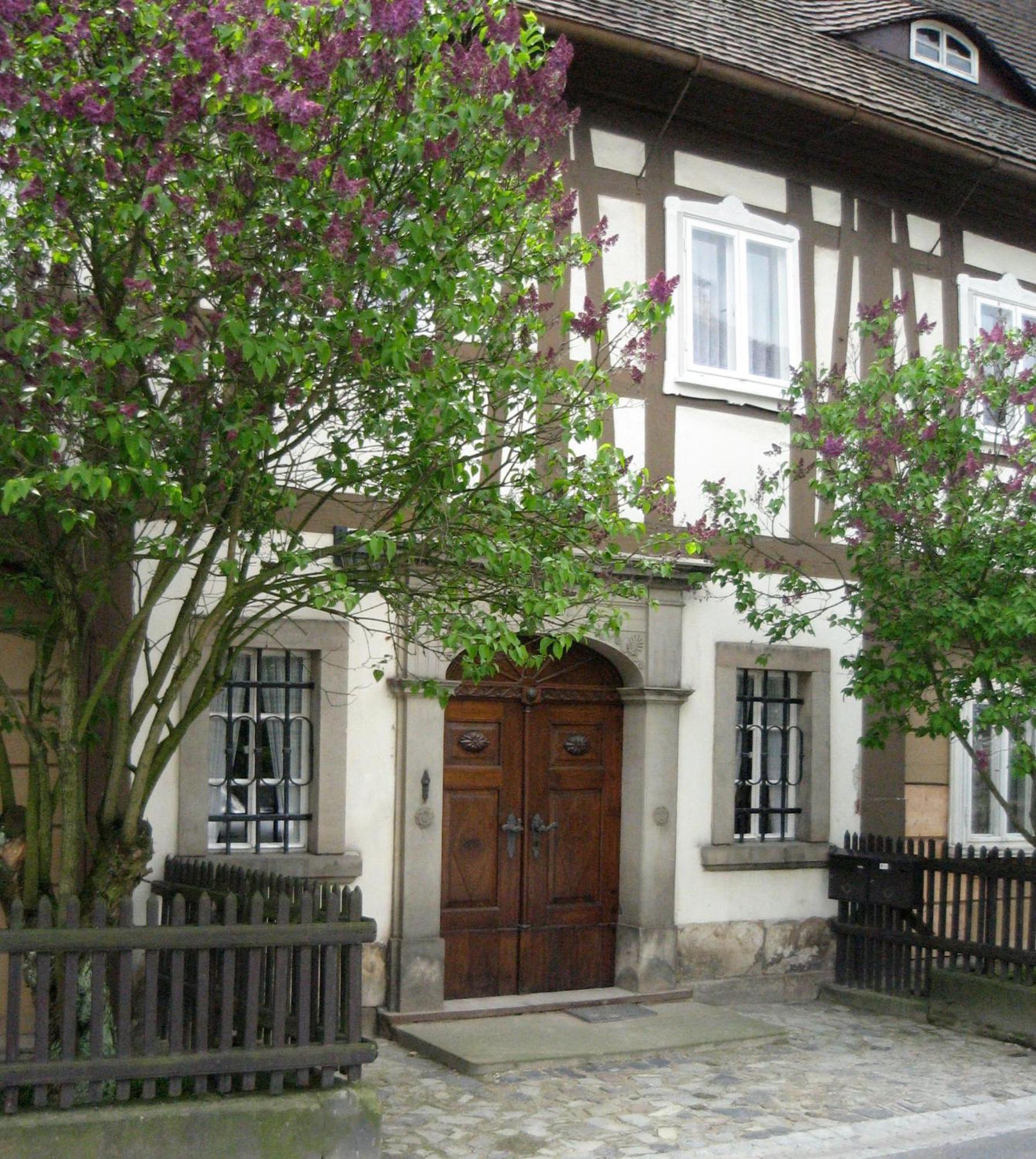 Apartamento Goldberghaus Großschönau Exterior foto
