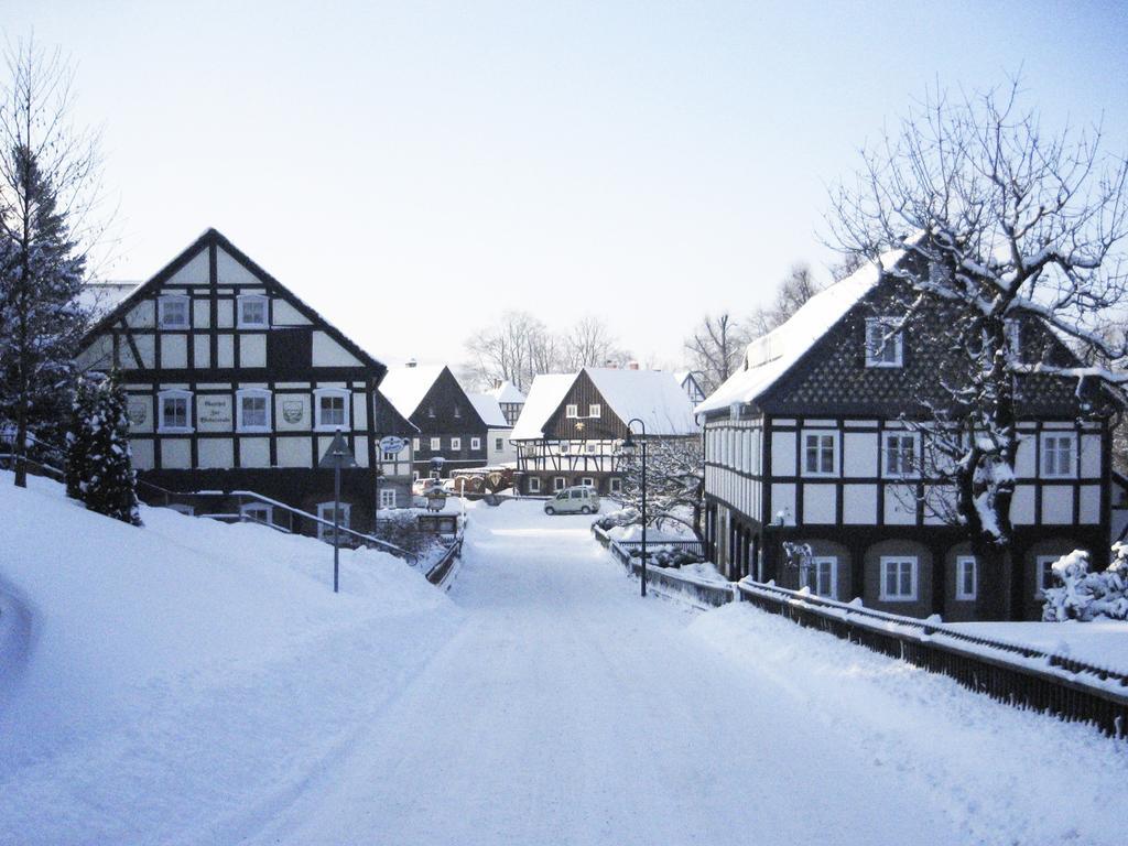 Apartamento Goldberghaus Großschönau Exterior foto